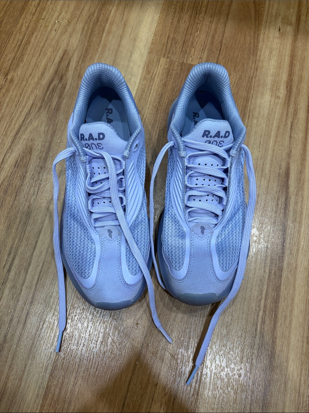 Rad one butterfly purple athletic shoes